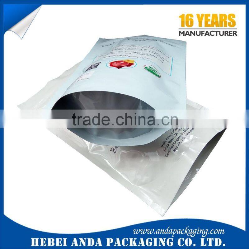 16 years wholesale aluminum foil candy bar packaging zipper bag