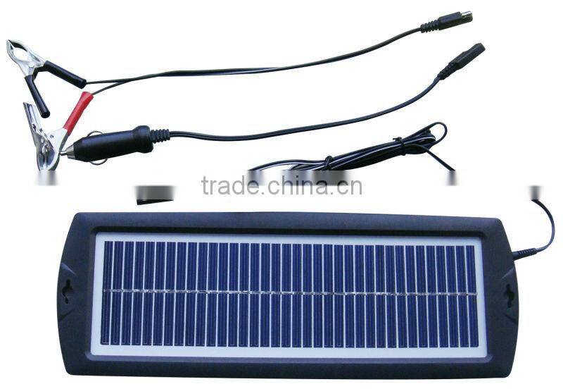 -----professional manufacturer solar panel 3W 15V Car Battery Charger