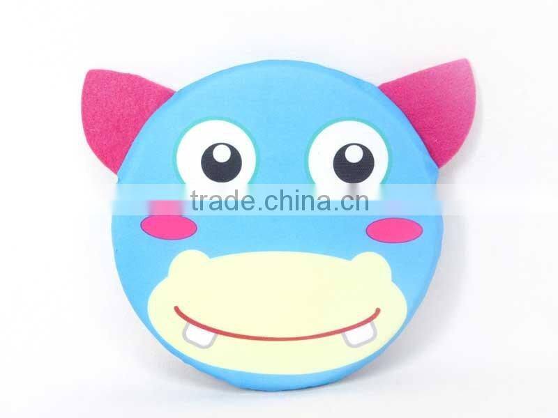 Kids summer toys sand beach toy game giraffe design soft frisbee