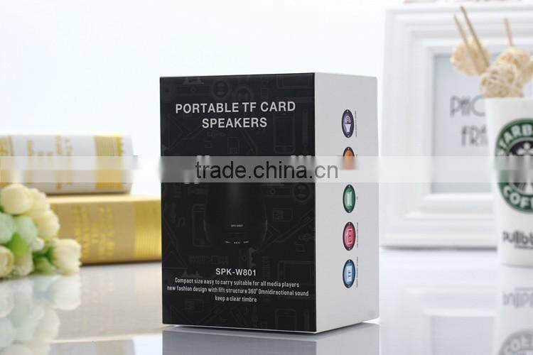 FM Radio USB Charger mini speaker with memory card