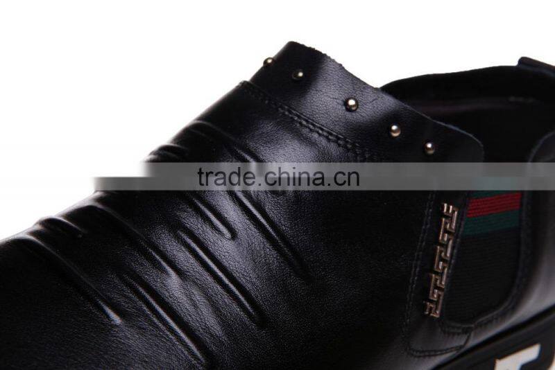 high quality leather casual safetly shoes for men
