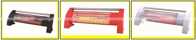 quartz heater 2400W with CB CE ROHS with safety tip over device