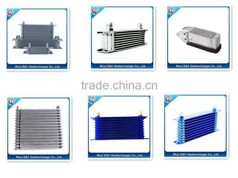 China export aluminum type automatic oil cooler heat exchanger