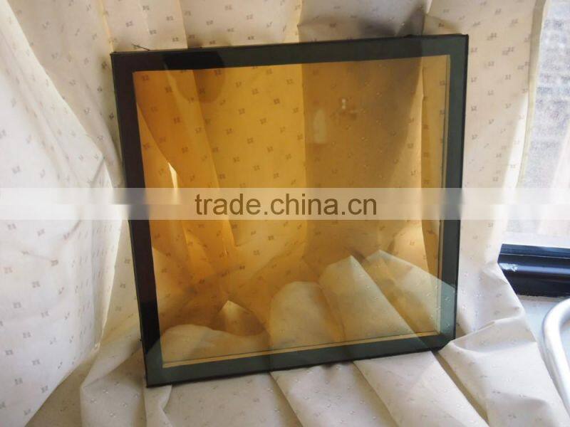 Glass factory wholesale frosted coated tempered insulated glass bathroom door