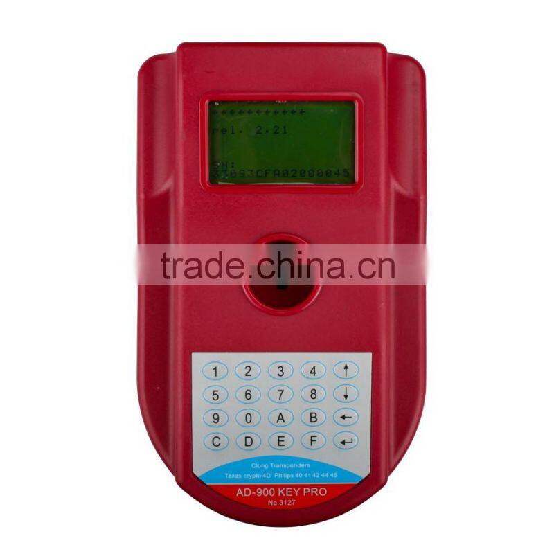 Quality warranty car transponder programmer ad900 pro key programmer 2016 hot sales ad900-pro-key-programmer