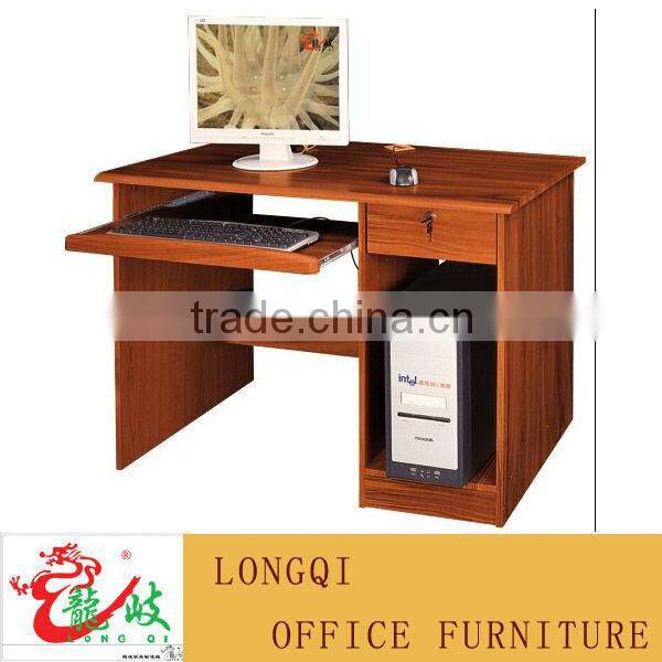 competitive price high quality wood office executive desk computer desk design pc table china foshan longjiang lecong