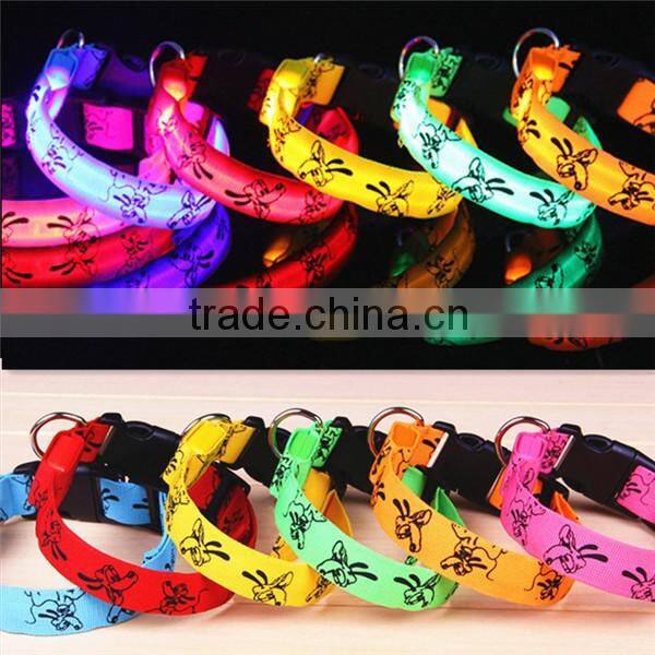 dog collar wholesale cheap cost led dog collar