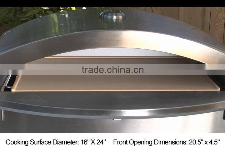 Brick Shaped Portable Gas Pizza Ovens Sale