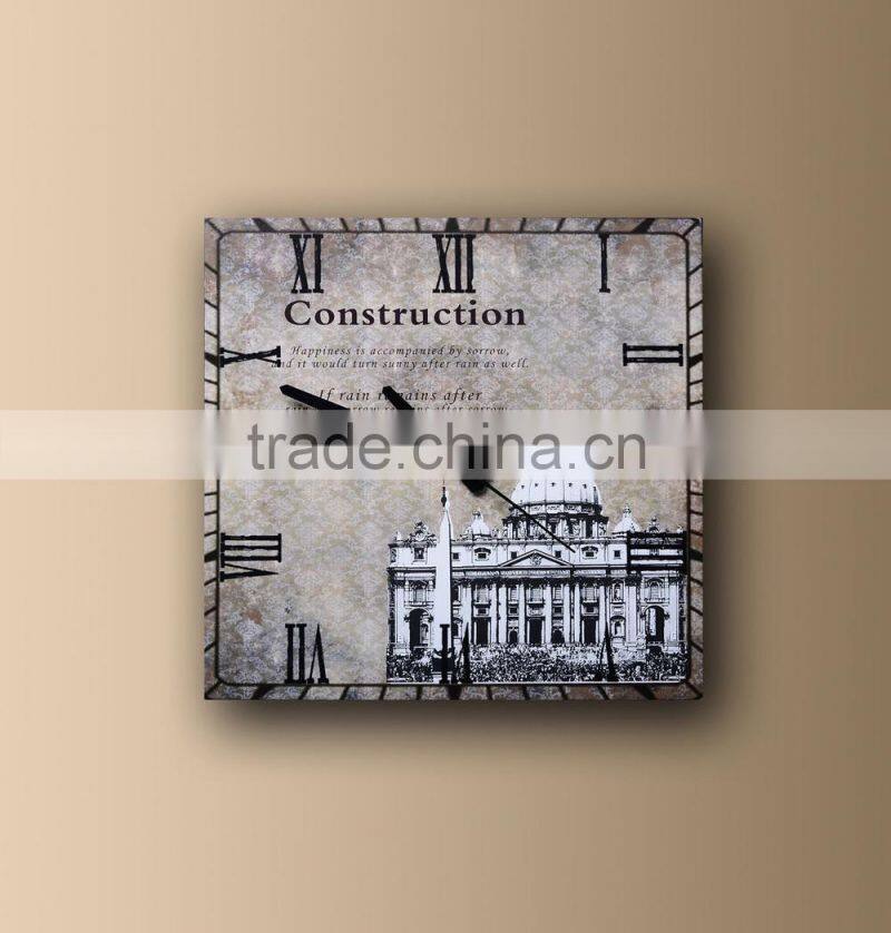 New Arrival Fashion Wooden Wall Clock