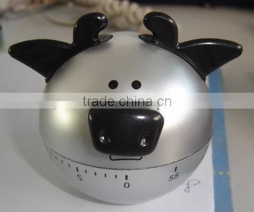 China supplier plastic ABS pig shape countdown Timer