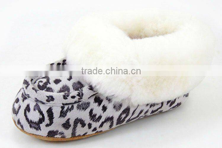 Sheepskin baby /children shoes(factory)