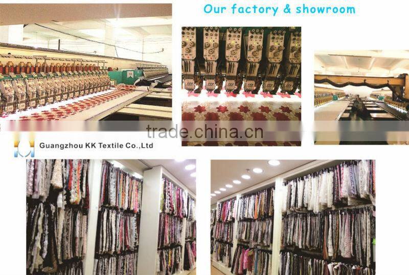 Sweet design-3D Floral Embroidery with Organza Fabric Design