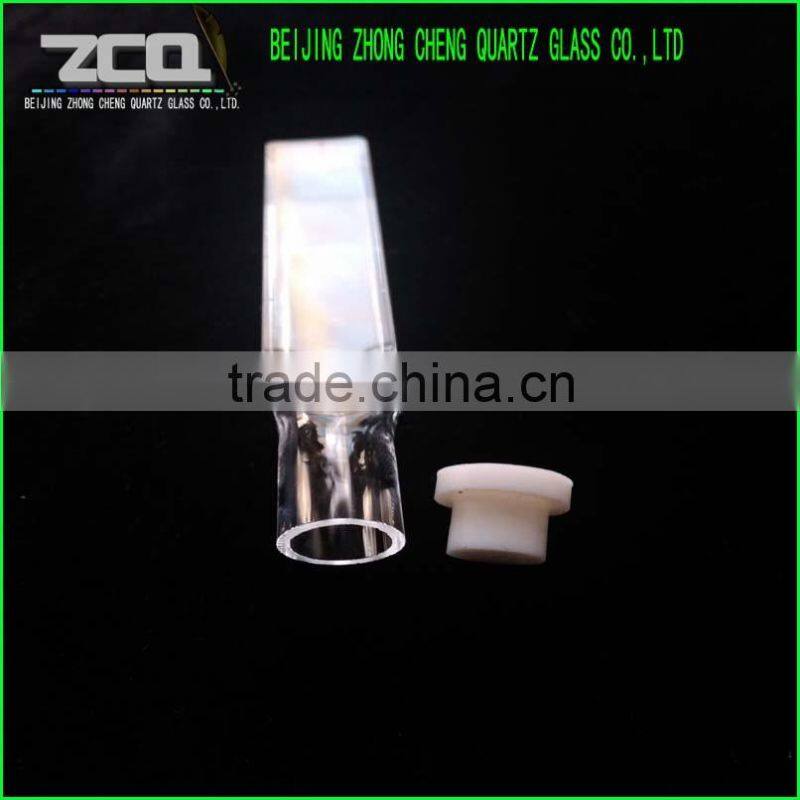 High Temperature Resistance Quartz Glass Cuvette For Sale