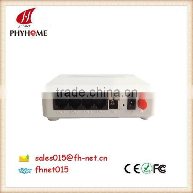 EPON ONU 2 Ethernet port +1VOIP/POTS compatible with huawei/zte OLT