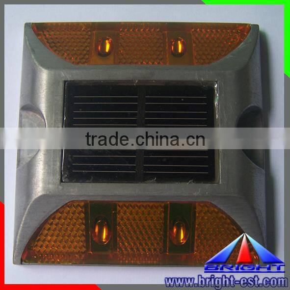 Wired powerd aluminum led road stud,color full led road stud