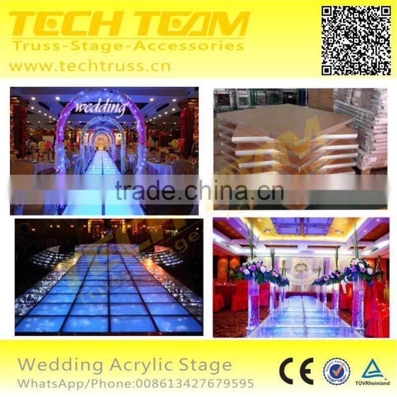 ST30-Stage Adjustable Acrylic Platform Stage