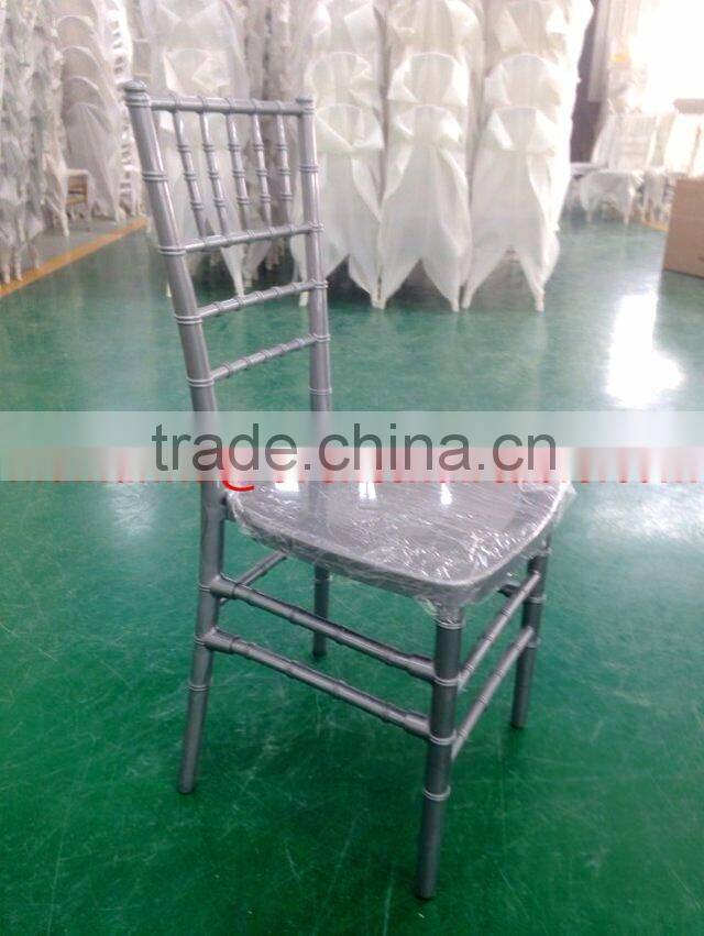 White Resin PC Plastic Chiavari Chair