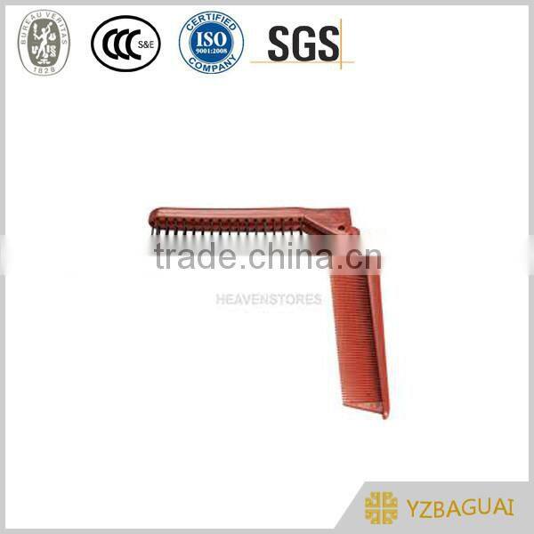 hotel folding knife comb personalized hair comb