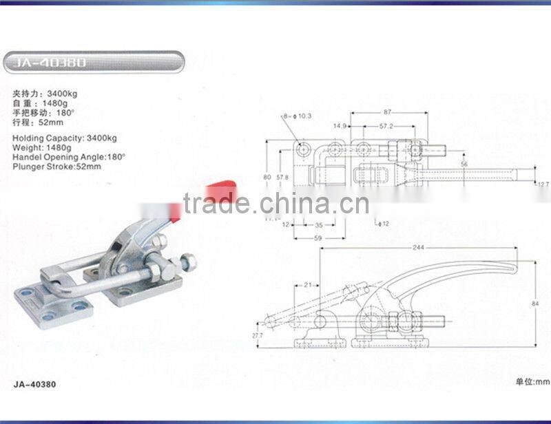 Precision standard Toggle Hose Clamp GYT301A