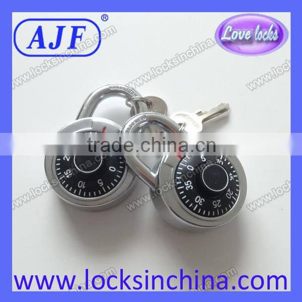 50mm round digital combination locks