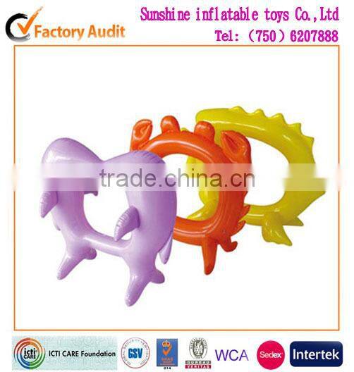 2014 Sellable Pvc Inflatable Air Swim Ring For Children