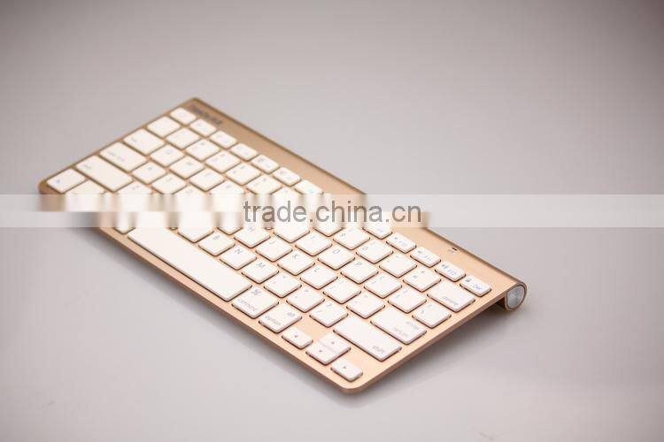 2.4G black wireless keyboard with USB receiver