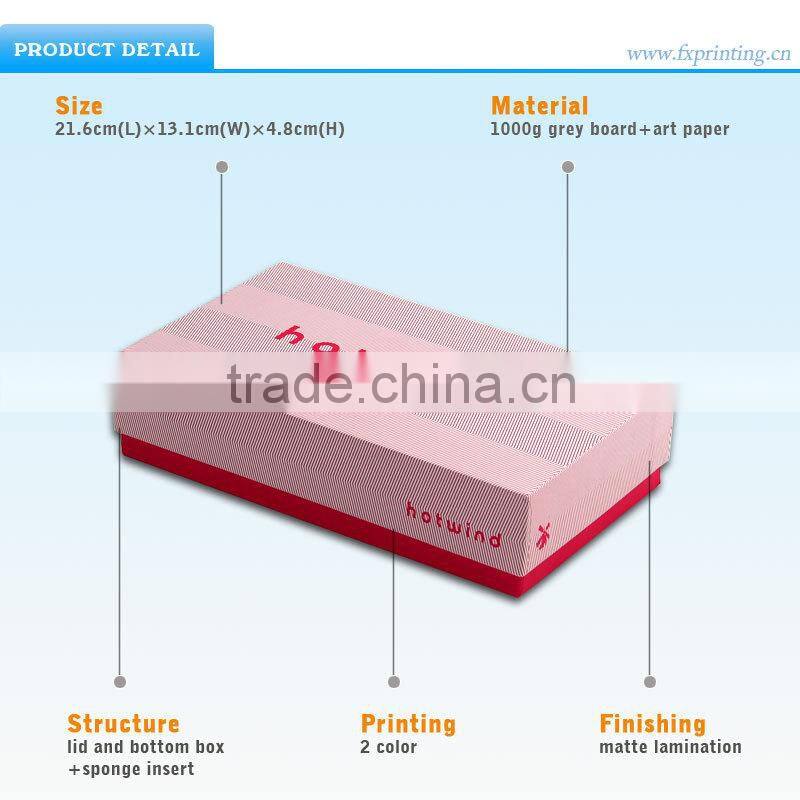 Custom Fancy Full Color Printed Paper Box