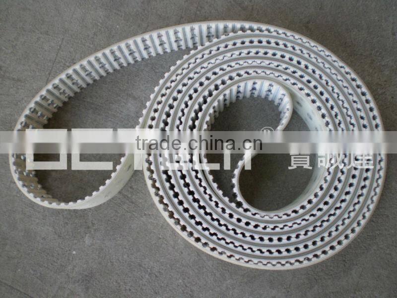 PU timing belt with holes