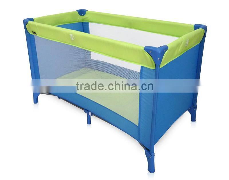 Portable Baby Child Travel Cot 2-in-1 Infant Playpen Bed Bassinet