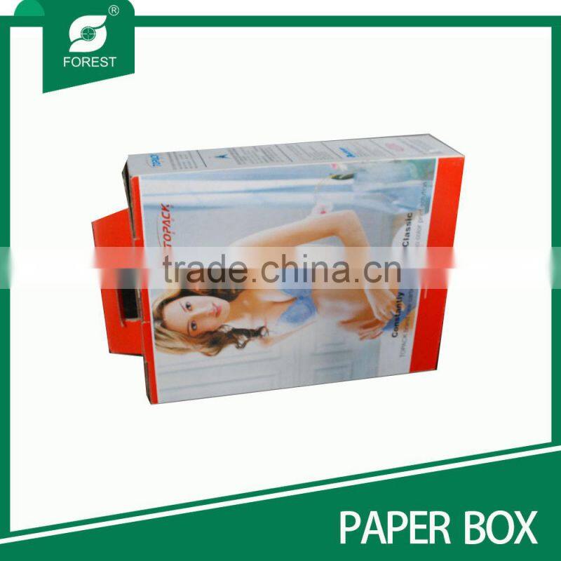 Hot sale paper underwear paper box for packing