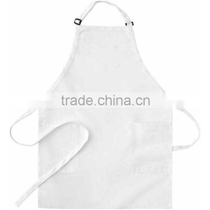 New Arrive Plain Color 70*85cm Cooking Delantal 100% Cotton Kitchen Aprons