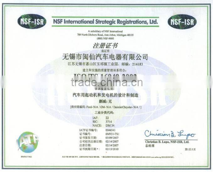 Auto Starter for Chrysler JEEP 56041207AD M1T84981 Lester 178661 2-2720-MI