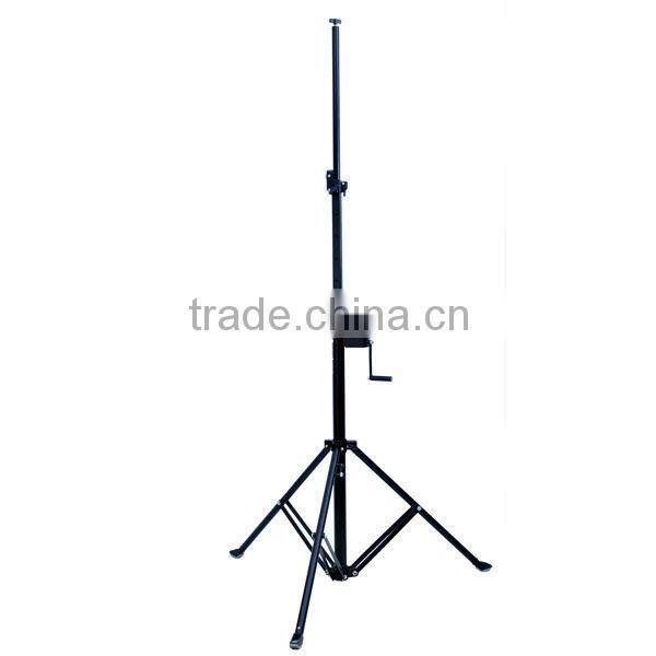 heavy duty load 80kg tripod t-bar lighting stand up to 4m telescopic tripod stand