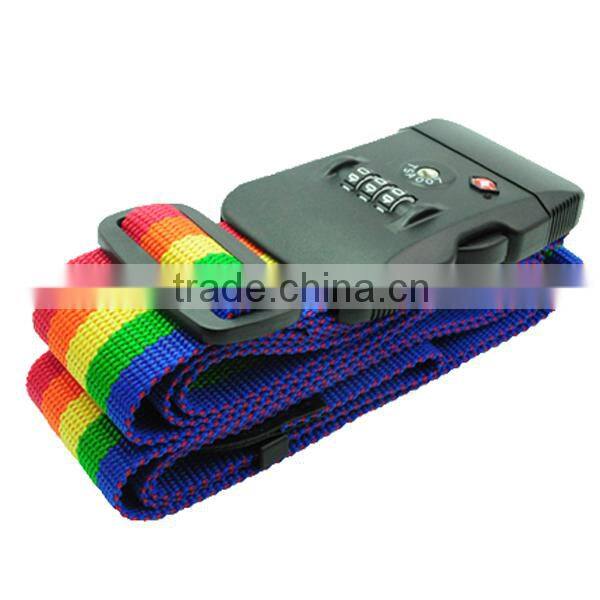 Produce PP Personalized tsa lock luggage belt strap