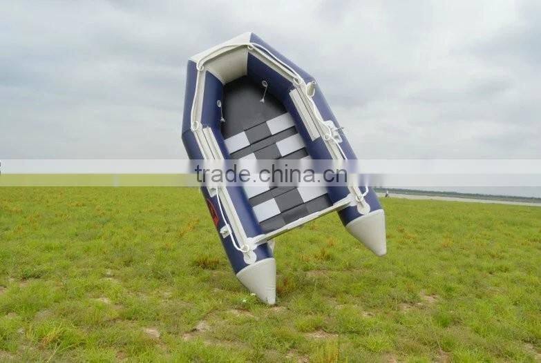 inflatable 2.7m fishing boat sale europe with CE and DOC