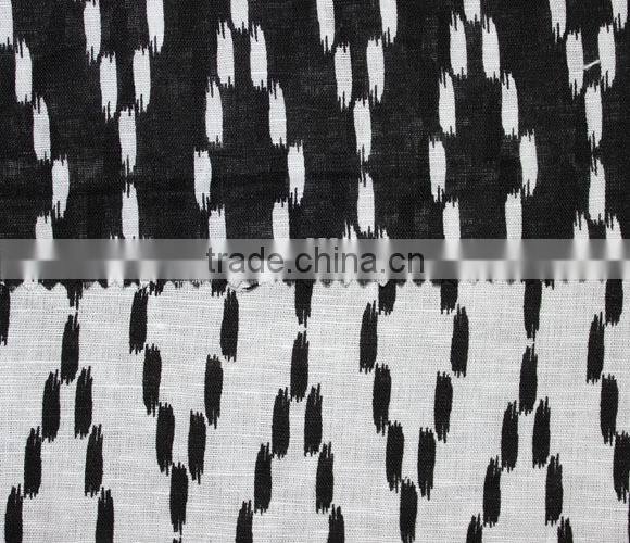 3001 Printed Woven 55/45 Linen/Cotton Blend Fabric