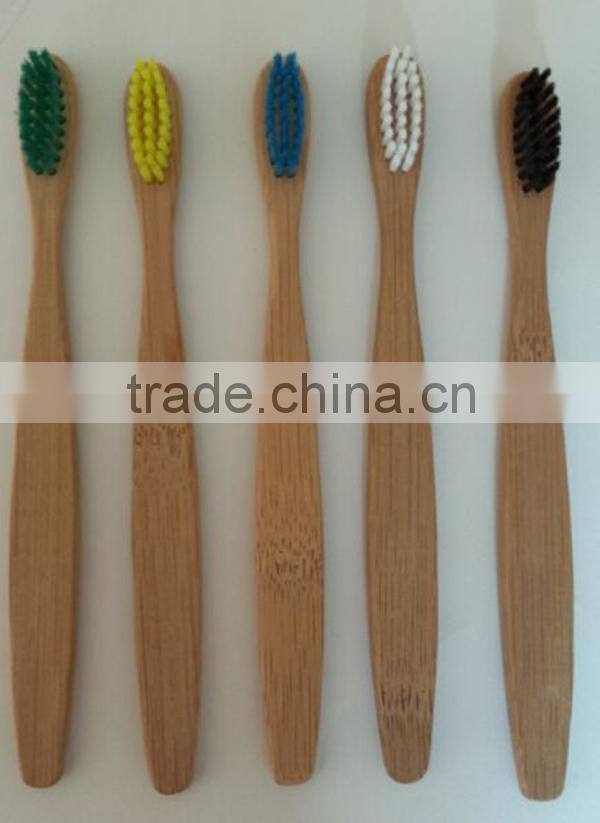 High quality hotel bamboo toothburshes with case
