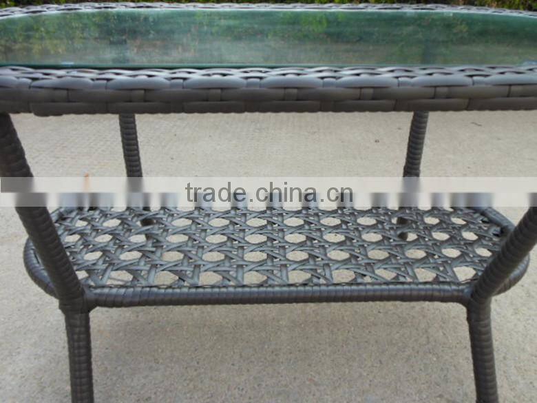 ALUMINIUM OVAL RATTAN FURNITURE
