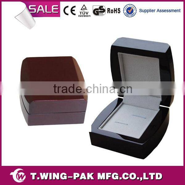 Custom made wooden cufflink box