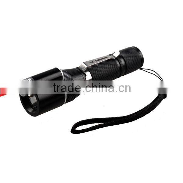 3W Powerful Red Laser Point Rechargeable Flashlight Torch With Muti Function