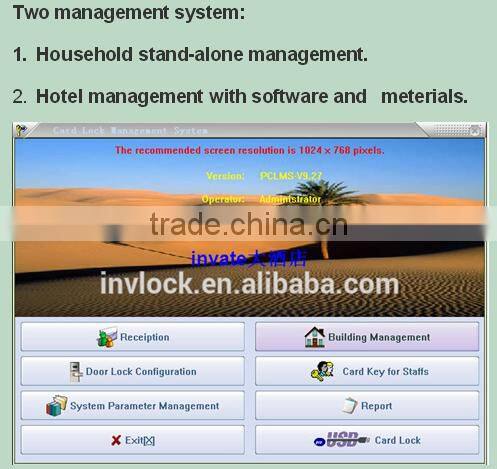 Different design and RFID hotel lock ,