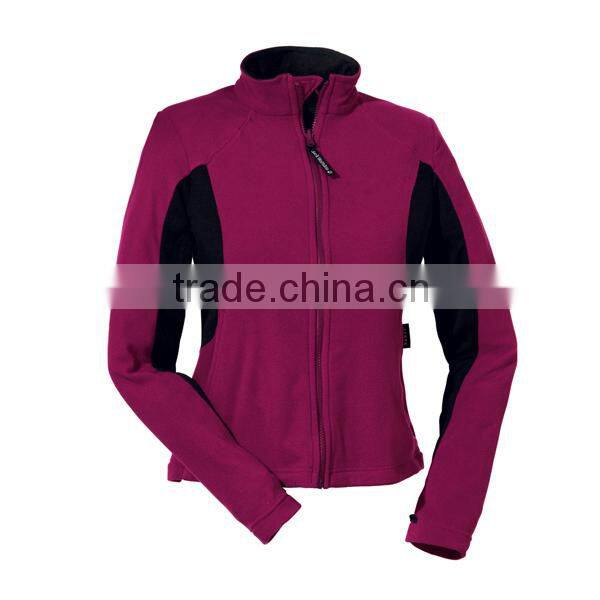 Hot fantastic customizing warm women polar fleece jacket