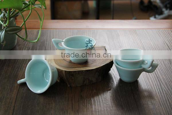 Longquan celadon tea set