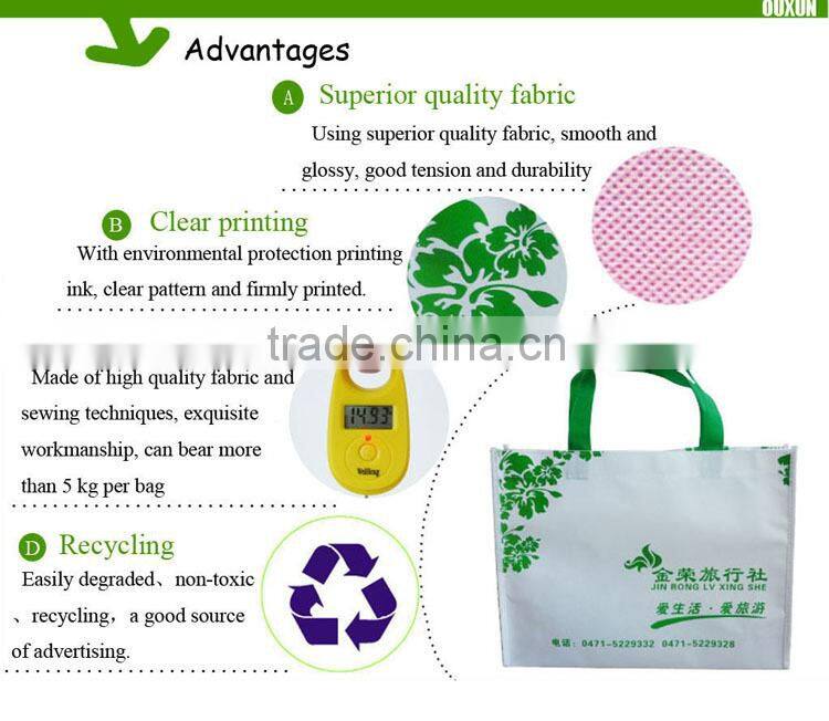 Factory direct sale reusable foldable nonwoven shopping bag