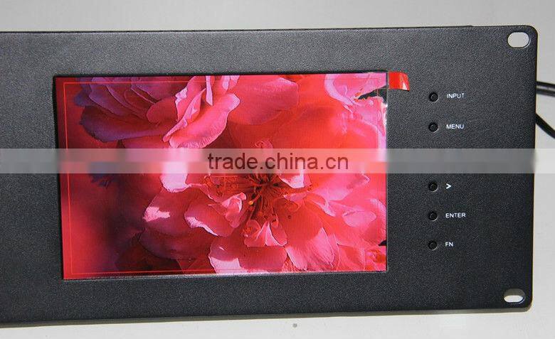 Lilliput 7" IPS Rack Mount Audio Monitor With HD-SDI Input