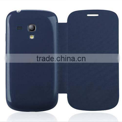 PU leather waterproof case for samsung galaxy s3 mini i8190