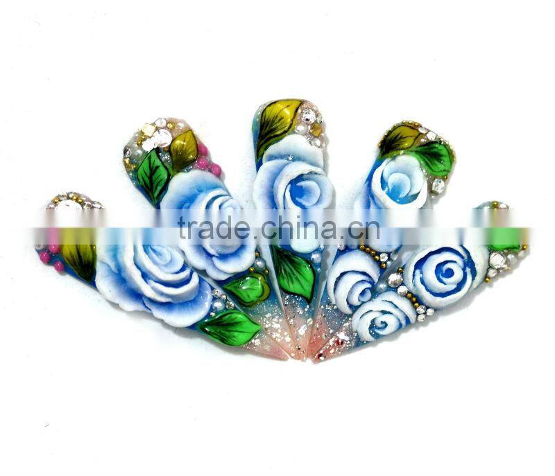honeygirl new 3d nail art ,3d nail sticker , 3d nail art decoration