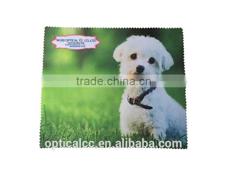 custom printing microfiber cleaning cloth for eyeglasses lenses