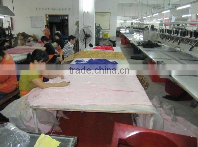 Silver Metallic Different Size Circle Array Designs Cord Embroidery Fabric For Evening Dress High Quality Fills Net