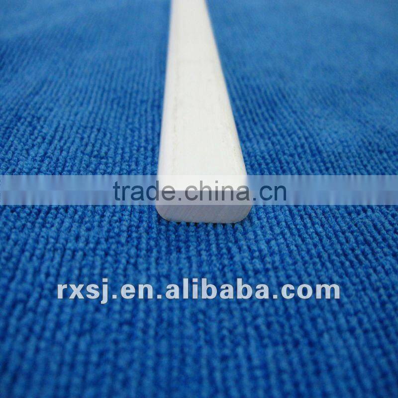 white width19mm thickness7mm pvc glued strip